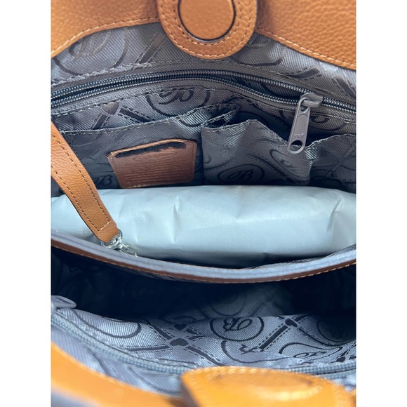 Brighton Ferrera Mixology Bumble Shoulder Bags Brown NWT Size Large - Picture 7 of 7